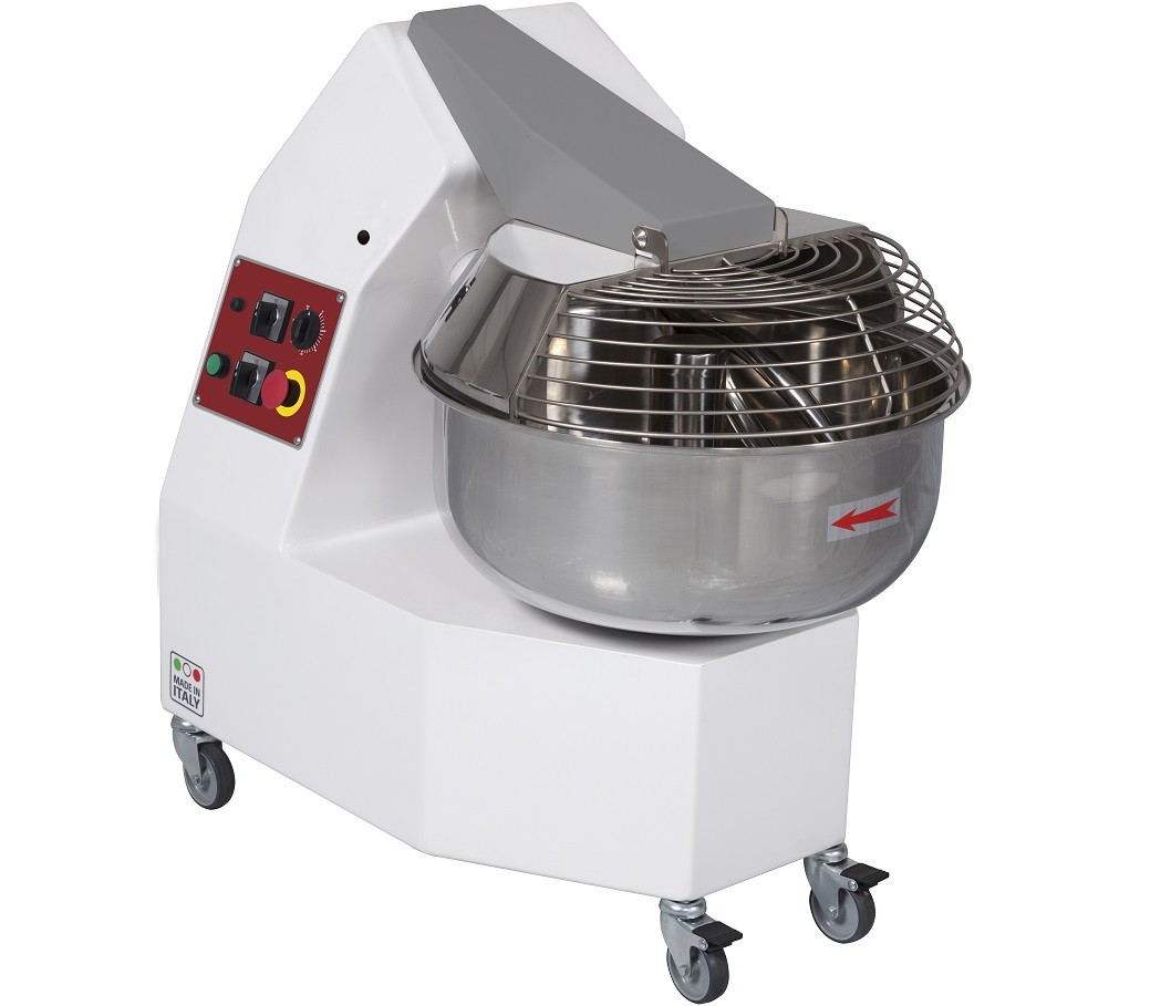 Amassadeira Industrial de Garfo Trifásica de 40 Litros com 2 Velocidades e Temporizador Profissional, Hp 1.5 (transporte incluído) - Refª 102608