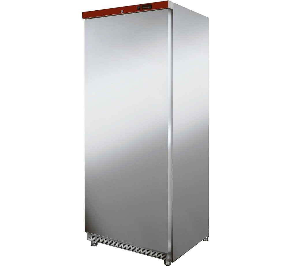 Armário Congelador Industrial de 600 Litros em Aço Inoxidável de Frio Estático e Temperaturas -15º -22º C (transporte incluído) - Refª 102296