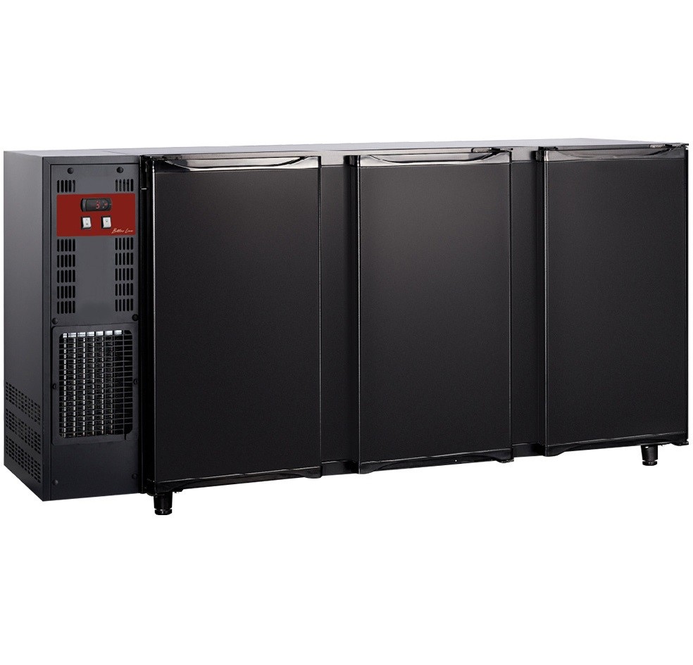 Bancada Industrial Refrigerada Ventilada com 3 Portas, 579 Litros, +1º +8º C (transporte incluído) - Refª 102285