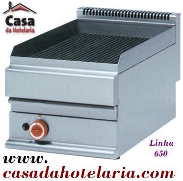 Grelhador Industrial a Vapor de 1 Zona com Aquecimento a Gás e Bacia de Água da Linha 650, Grill de 6450 kcal/h, Potência de 7500 Watts (transporte incluído) - Refª 100043