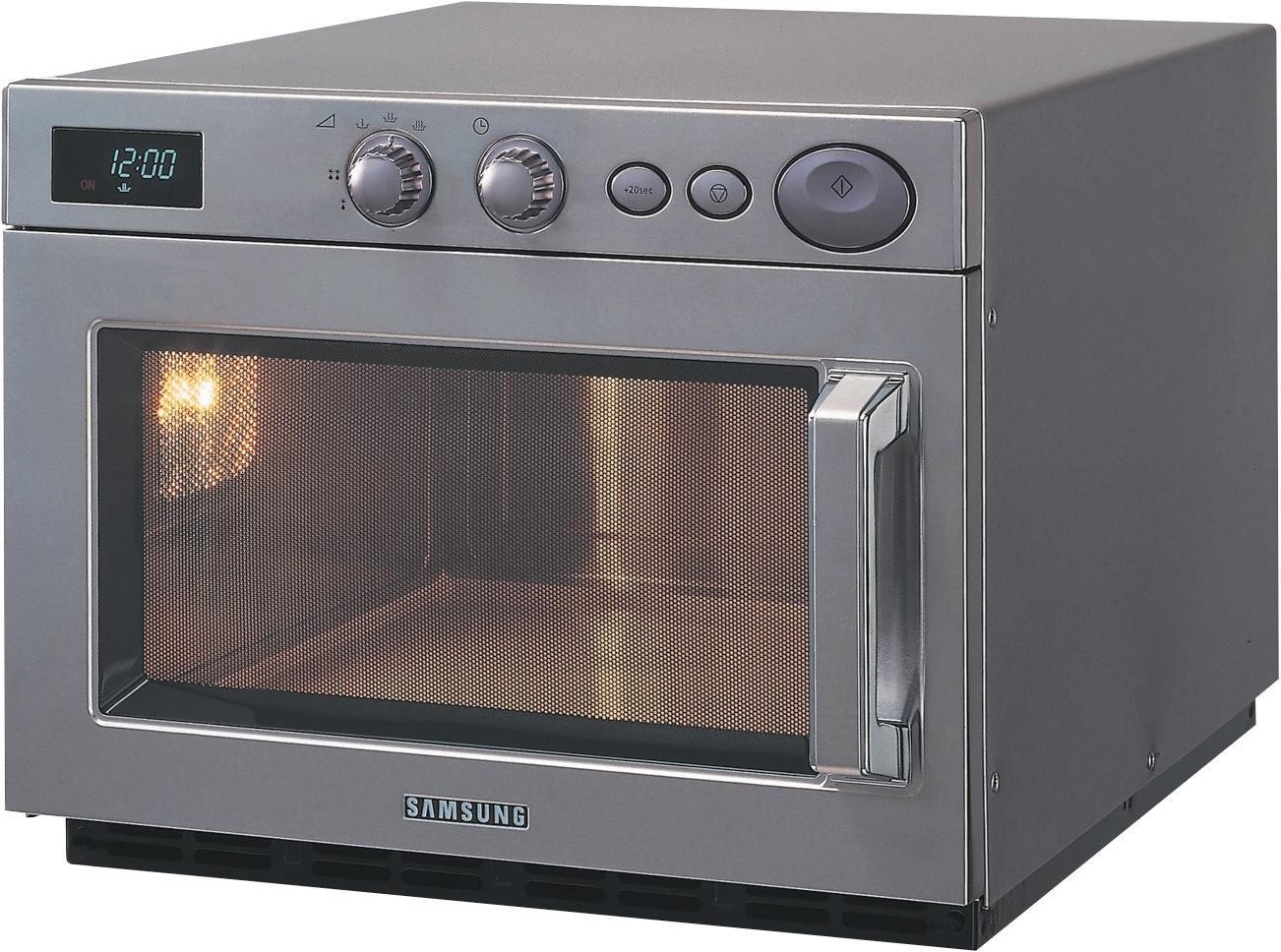 Microondas Profissional Industrial Monofásico em Aço Inox de 26 Litros