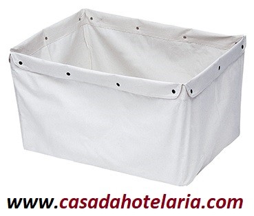 Saco de Linho para Revestimento de Carro Cesto para Transporte de Roupa - Refª 100804