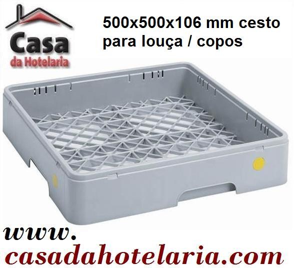 Cesto de 500x500 mm para Louça / Copos - Refª 101394