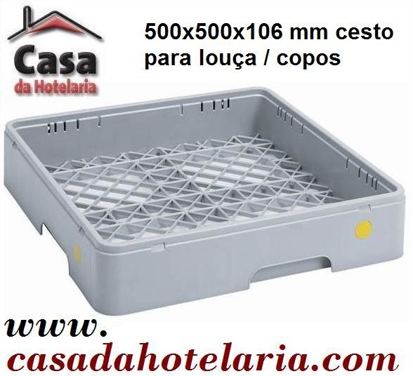 Cesto de 500x500 mm para Louça / Copos - Refª 101394