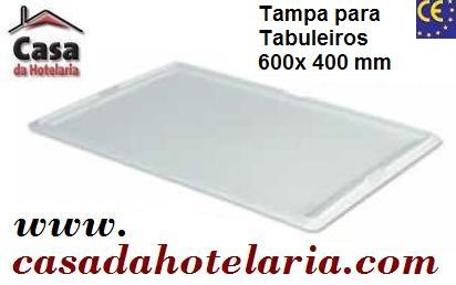 Tampa para Tabuleiros de Pastelaria e Padaria em Polietileno, Dimensões de 600x400 mm - Refª 101518