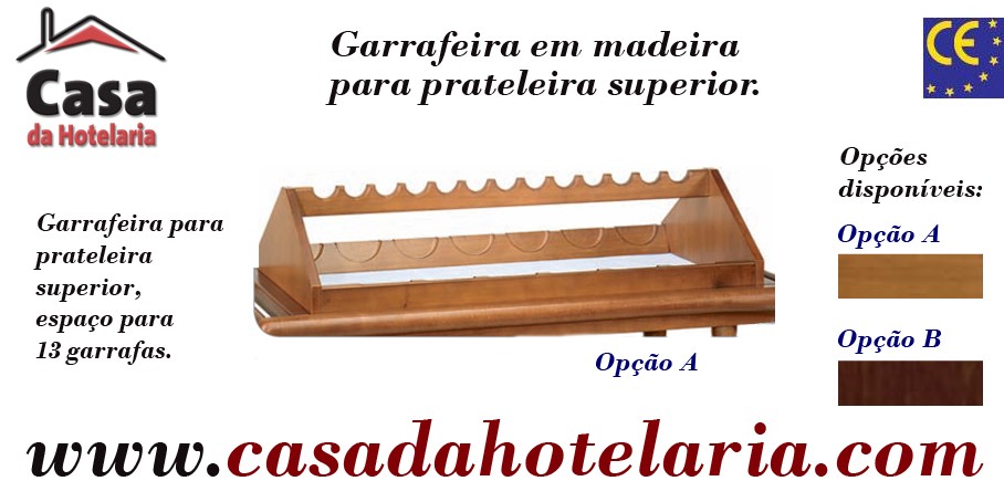 Garrafeira para Prateleira Superior (transporte incluído) - Refª 101644