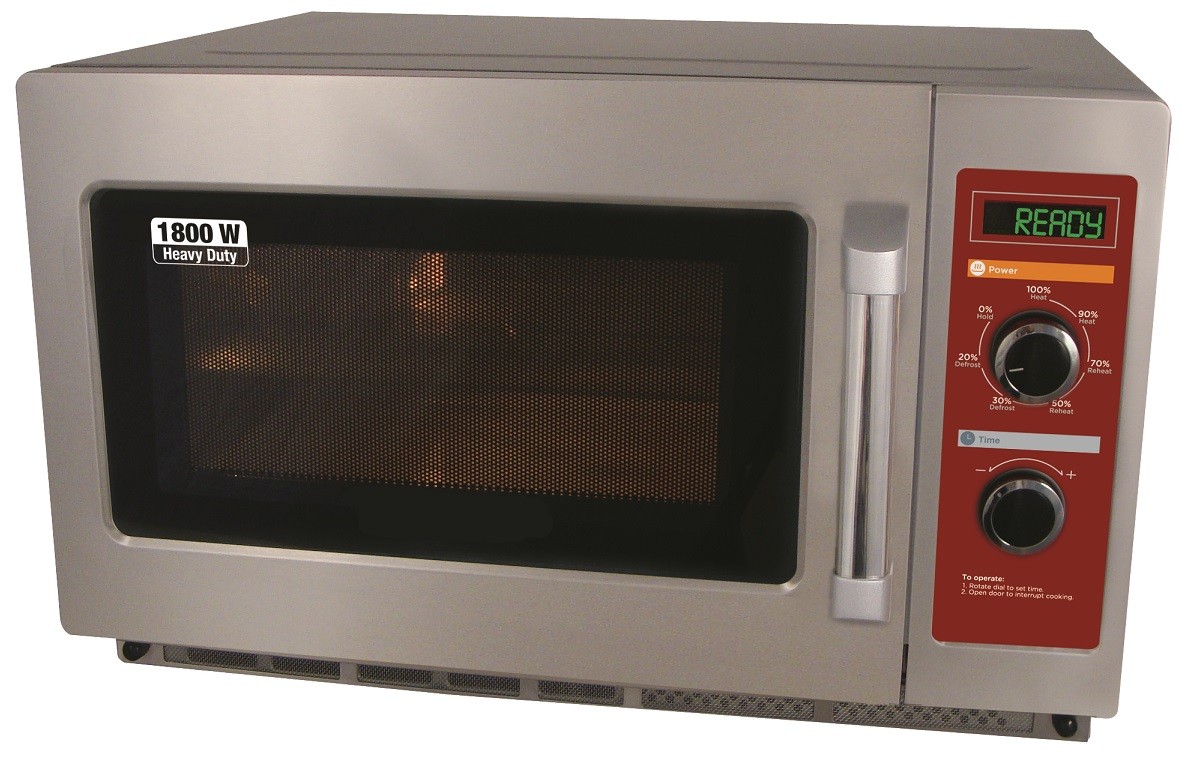 Microondas Industrial Monofásico GN 2/3 em Aço Inoxidável com