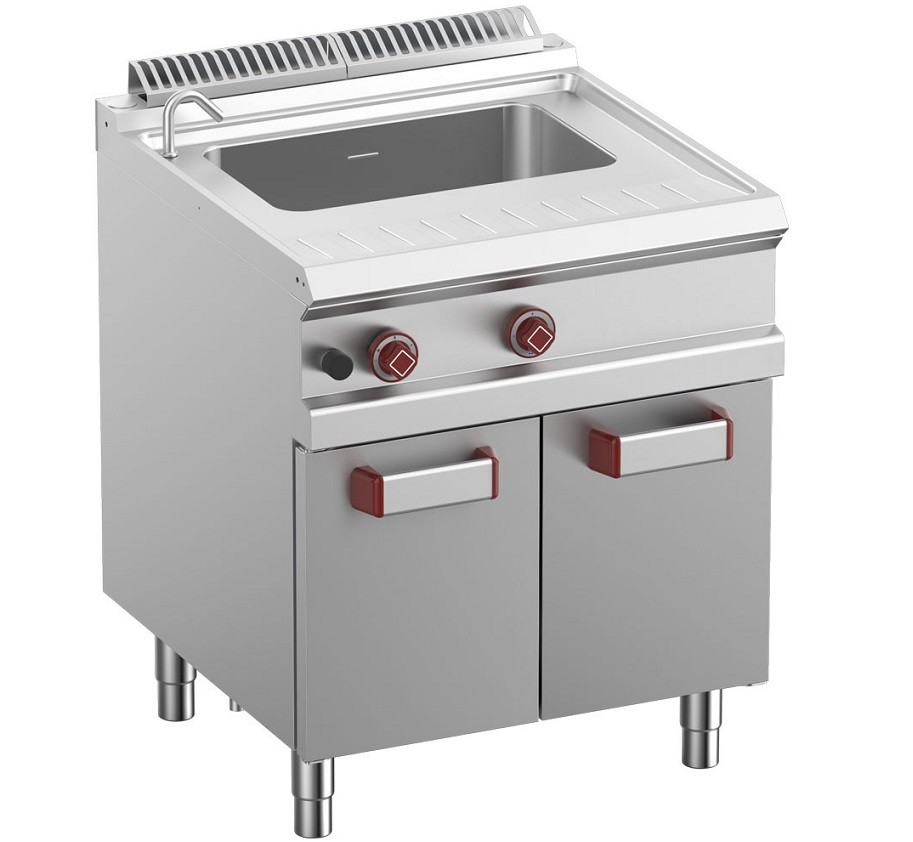 Cozedor de Massas Industrial a Gás de 40 Litros sobre Armário (transporte incluído) - Refª 100113