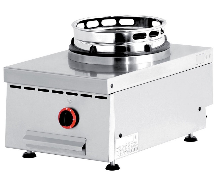 Fogão a Gás Asiático WOK de Bancada com Queimador Profissional de 13000 Watts (transporte incluído) - Refª 100395