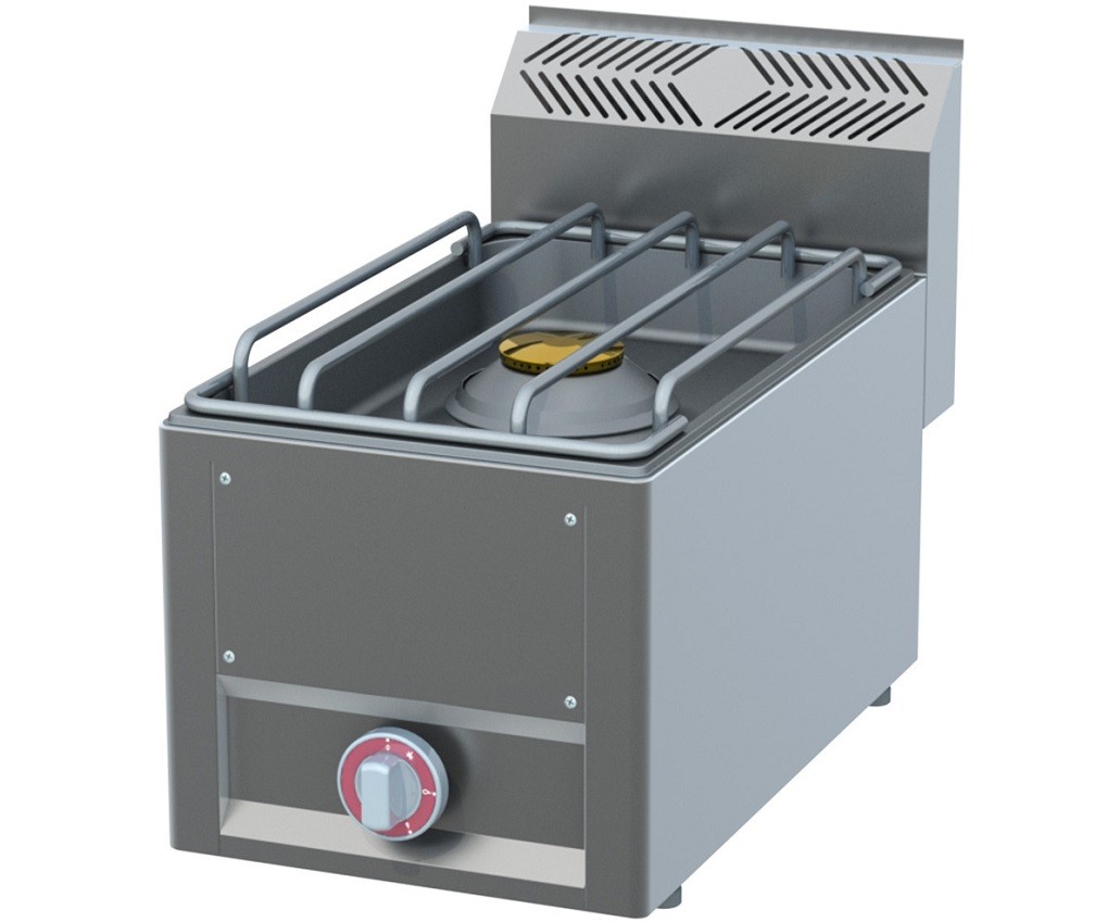 Fogão Industrial a Gás de Bancada Monolume POTENTE, 6879 Kcal/h, Potência de 8000 Watts (transporte incluído) - Refª 102785