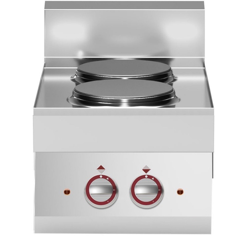 Fogão Industrial Elétrico de 2 Placas, 5200 Watts (transporte incluído) - Refª 100017