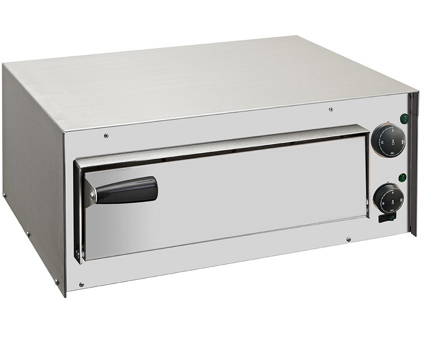 Forno de Pizzas Elétrico Profissional com Câmara Ø 350 mm (transporte incluído) - Refª 102840