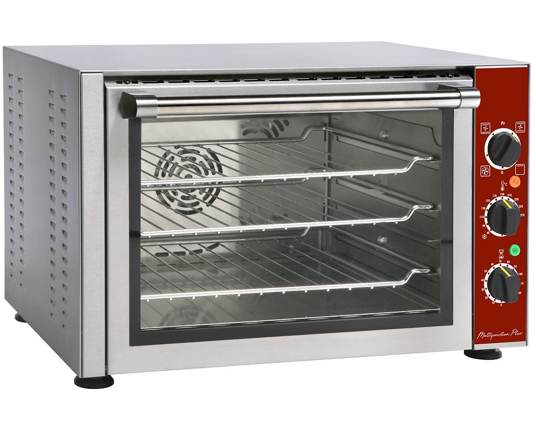 Forno Elétrico de Convecção Monofásico Multifunções com Grill, 0º a +270°C, Potência de 2400 Watts (transporte incluído) - Refª 100257