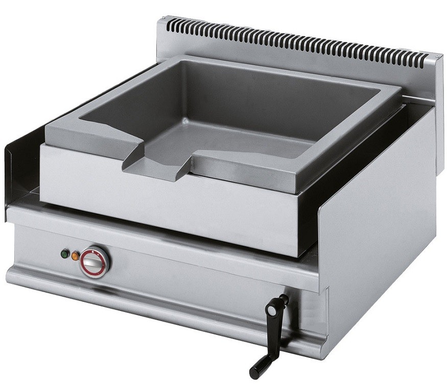 Frigideira Industrial Elétrica Basculante para 30 Litros, 6300 Watts (transporte incluído) - Refª 100046