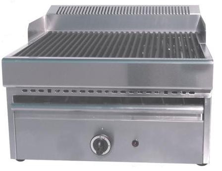 Grelhador Industrial a Gás Profissional, Grill a Vapor com Bacia de Água, 7740 kcal/h, Potência de 9000 Watts (transporte incluído) - Refª 100378