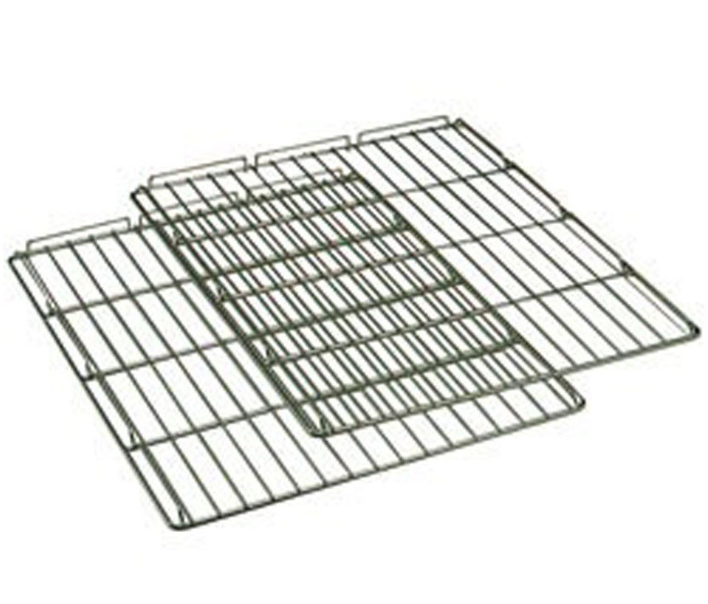 Kit de 2 Grelhas em Aço Inoxidável para Forno GN 1/1, Dimensões de 530x325x40 mm (LxPxA) - Refª 101345