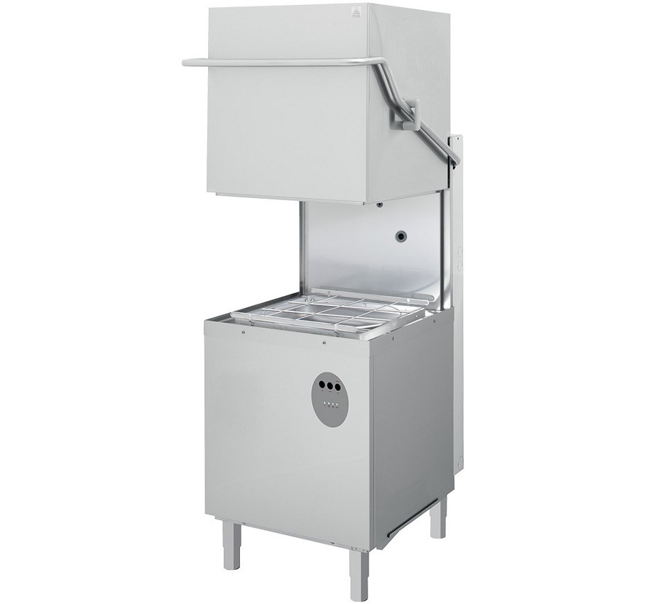 Máquina de Lavar Louça de Campânula Industrial, Cestos de 500x500 mm (transporte incluído) - Refª 102756