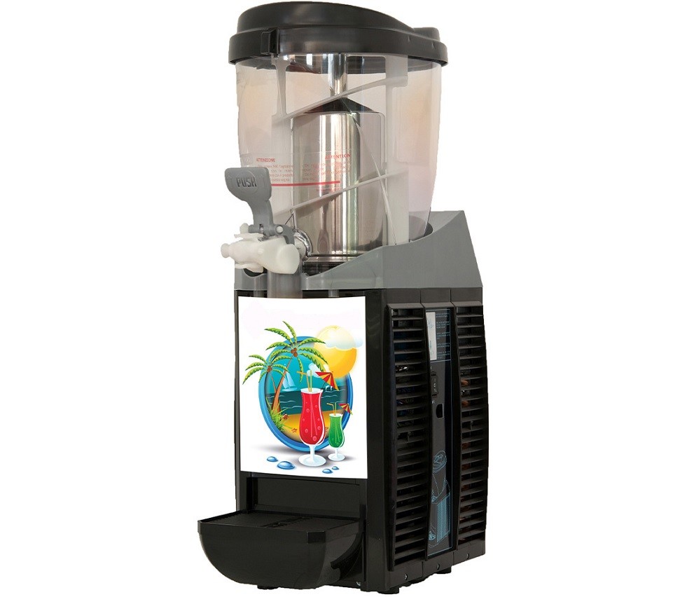Máquina de Sumos Granizados, Dispensador com Depósito de 5 Litros e Meio (transporte incluído) - Refª 101254