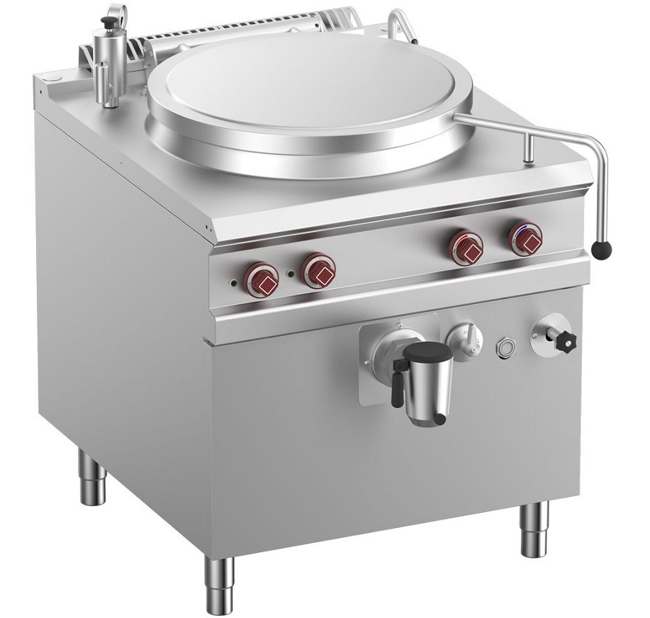 Marmita Industrial Elétrica Monobloco da Linha 900 de Aquecimento Indirecto para 100 Litros de 14400 Watts (transporte incluído) - Refª 101563