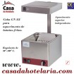 Bacia de Aquecimento Monofásica GN 1/2 para Saltear Batatas Fritas, 850 Watts, +100º C (transporte incluído) - Refª 101120