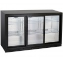 Armário Frigorífico Ventilado para Latas e Garrafas com 3 Portas Deslizantes de Correr, 302 Litros, Temperaturas +1º +10º C (transporte incluído) - Refª 102773