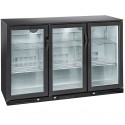 Armário Refrigerado Ventilado para Latas e Garrafas com 3 Portas de Bater, 320 Litros, Temperaturas +1º +10º C (transporte incluído) - Refª 102775
