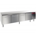 Base de Apoio à Cozinha Industrial, Bancada Refrigerada com 4 Grandes Gavetas, -2º +8º C (transporte incluído) - Refª 100052