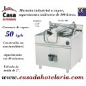 Marmita Industrial de Aquecimento Indireto a Vapor com Caldeira de 100 Litros da Linha 900 (transporte incluído) - Refª 100881