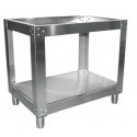 Suporte para Forno de Pizza em Aço Inoxidável, dimensões de 980x1100x960 mm (LxPxA) (transporte incluído) - Refª 100950