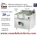 Marmita Industrial de Aquecimento a Vapor com Caldeira de 100 Litros da Linha 900 e Tanque Quadrado (transporte incluído) - Refª 100999