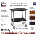 Carro de Serviço de 2 Níveis com Capacidade para 40 kg (transporte incluído) - Refª 101586