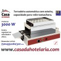 Torradeira Profissional Automática com Esteira, Tapete em Aço Inoxidável para até 1080 Tostas / Hora, 3000 Watts (transporte incluído) - Refª 101706