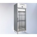 Armário Refrigerado Industrial Ventilado em Inox GN 1/1 de 438 Litros da Linha 600 com Porta de Vidro, Temperatura +3º +6º C (transporte incluído) - Refª 102366