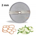 Disco de Corte de 2 mm para Cortadoras Profissionais de Vegetais - Refª 100499