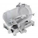 Fiambreira Industrial Profissional Oblíqua de Grande Capacidade Alimentada a Gravidade, Cortadora Profissional com Lâmina de Aço Inoxidável Cromo Endurecida de Ø 350 mm, Hp 0.50 (transporte incluído) - Refª 100486