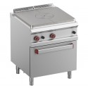 Fogão Industrial a Gás com Chapa de Grelhar e Forno a Gás, Potência de 16000 Watts (transporte incluído) - Refª 100064