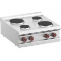 Fogão Industrial Eléctrico Trifásico de Bancada com 4 Placas, 8200 Watts (transporte incluído) - Refª 100080