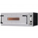 Forno de Pizza Elétrico Industrial Trifásico com Porta de Vidro para 2x Pizzas Ø 350 mm, 5000 Watts (transporte incluído) - Refª 102855