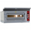 Forno de Pizzas Industrial Elétrico Trifásico para 4 Pizzas Ø 350 mm, Potência de 6600 Watts, +400º C (transporte incluído) - Refª 100953