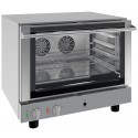 Forno Elétrico de Conveção Monofásico Profissional com Humidificação de 4 Níveis 600x400 mm, +270º C, Potência de 3300 Watts (transporte incluído) - Refª 101142