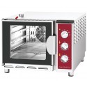 Forno Industrial Elétrico de Convecção a Vapor Trifásico Combinado para 4 Prateleiras GN 2/3, +270º C, Potência de 4000 Watts (transporte incluído) - Refª 102792