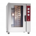 Forno Industrial Elétrico de Convecção a Vapor Trifásico Combinado para 10 Prateleiras GN 1/1, +270º C, Potência de 12000 Watts (transporte incluído) - Refª 102789