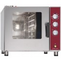 Forno Industrial Elétrico de Convecção a Vapor Trifásico Combinado para 5 Prateleiras GN 1/1, +270º C, Potência de 6000 Watts (transporte incluído) - Refª 102788