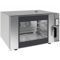 Forno Elétrico de Conveção a Vapor Trifásico Profissional Digital de 4 Níveis GN 1/1 ou 600x400 mm com Sonda de Núcleo e 2 Controles de Velocidades, +270º C, Potência de 6400 Watts (transporte incluído) - Refª 102771