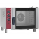 Forno Industrial Eléctrico de Convecção Trifásico com 6 Níveis GN 1/1 com Humidificação Automática, 7700 Watts, +30 +300°C (transporte incluído) - Refª 101340