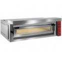 Forno de Pizzas Profissional Elétrico Trifásico LARGO para 6 Pizzas Ø 350 mm, Potência de 10200 Watts, +400º C (transporte incluído) - Refª 101614