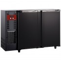 Frigorífico para Garrafas e Latas, Bancada Industrial Refrigerada Ventilada com 2 Portas, 375 Litros, +1º +8º C (transporte incluído) - Refª 102284