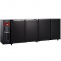 Frigorífico para Garrafas e Latas, Bancada Industrial Refrigerada Ventilada com 4 Portas, 783 Litros, +1º +8º C (transporte incluído) - Refª 102286