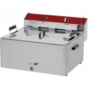 Fritadeira Industrial Elétrica Trifásica Potente com Cesto de 30 Litros, +50º +190º C, 15000 Watts (transporte incluído) - Refª 101024