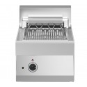 Grelhador Industrial Elétrico a Vapor com Cuba de Água Removível, Grelha com 270x450 mm, Potência de 4000 Watts (transporte incluído) - Refª 102751